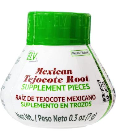 ELV Tejocote Root Cleanse- Original Design - 1 Bottle (3 Month Treatment) - Most Popular All-Natural Cleanse Supplement in Mexico 0.07 Ounce (Pack of 1)