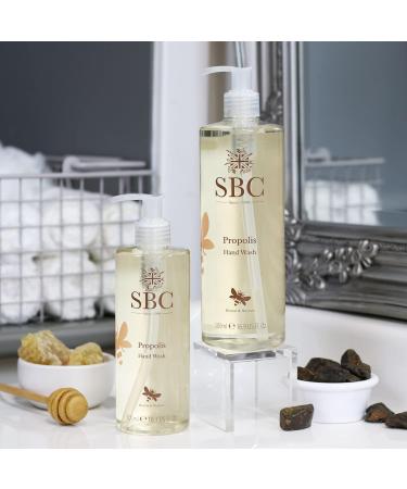 SBC Skincare Propolis Hand Wash - 500ml | Moisturising Hand Wash For All The Family | Propolis Hand Soap For Dry Or Sensitive Skin | Luxury Propolis Hand Soap - Buy Online on GoSupps.com