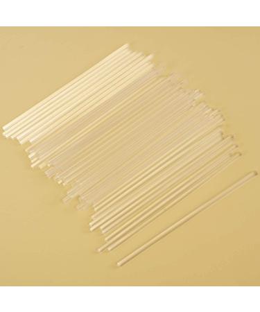 KICHI 100 Pieces 4 Inch Acrylic Lollipop Sticks Reusable Clear Acrylic Sticks for Making Lollipops Cake Sweets Chocolates - Buy Online on GoSupps.com
