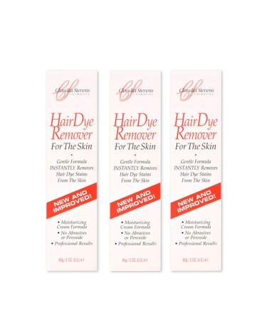 (3 PACKS) Claudia Stevens Hair Dye Remover For The Skin 2oz Deal Package, Hair Color Remover