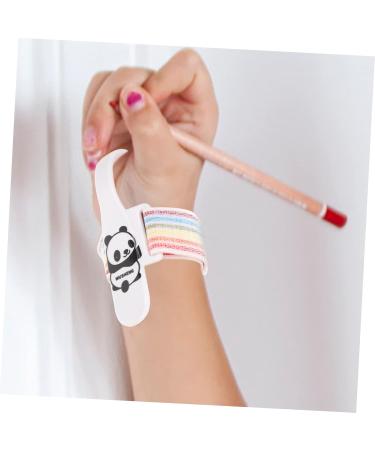 Lurrose Anti-Hook Wrist Brace Students Pens Corrector Writing Trainer Kids Tools Double Layer Fineknit Nylon Colorful 10.5X7X3.5CM - Buy Online on GoSupps.com