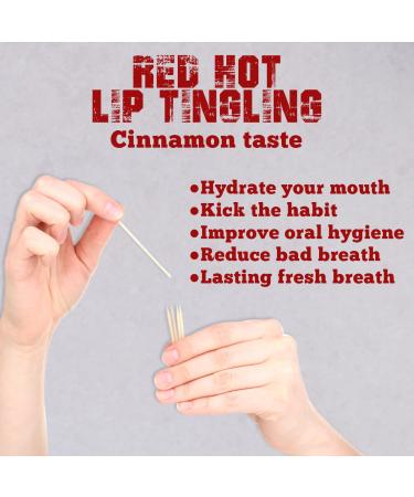 BiteMyWood Cinnamon Toothpicks - Long Lasting Super Hot & Spicy Flavor (300 Picks) - Buy Online on GoSupps.com