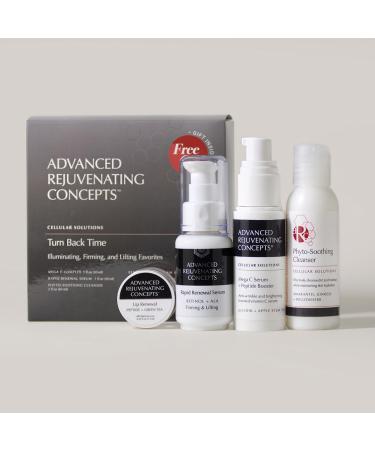 ADVANCED REJUVENATING CONCEPTS Cellular Solutions Turn Back Time Skin Serum Set with Free Gift Inside