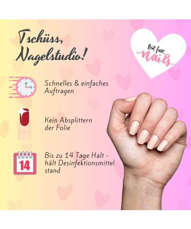 Beige Monochrome Nail Foils Ultra-Thin Self-Adhesive Nail Art Wraps for Natural Acrylic Gel & Shellac Nails | Premium Quality Nail Polish Strips - Buy Online on GoSupps.com