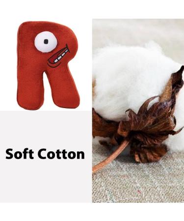 Alphabet Lore Plush Animal Toy - Educational Stuffed Doll for Kids and Adults - Cute and Funny Cartoon Design - Perfect Gift for Christmas and Birthdays - Buy Online on GoSupps.com