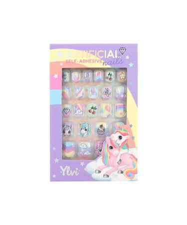 Depesche 11999 Ylvi - Self-adhesive artificial nails in many designs and patterns 24 artificial fingernails in different sizes