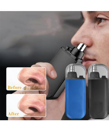 Buy Waterproof Rechargeable Nose & Ear Hair Trimmers | Portable Trendy Grooming Tool for Men & Women - Dust Protection Cap Included - Buy Online on GoSupps.com