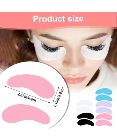 5 Pairs Reusable Silicone Under Eye Masks - Best Eye Patches for Wrinkles & Fine Lines | Eyelash Extension Supplies - Buy Online on GoSupps.com
