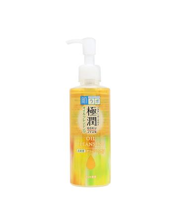 ROHTO Hadalabo Gokujun Cleansing Oil 200ml - Gentle Makeup Remover for Deep Cleansing - Buy Online on GoSupps.com