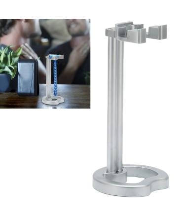 Premium Stainless Steel Razor Holder Stand - Universal Men s Shaving Brush Drying Stand - Modern Design for Practical Grooming - Buy Online on GoSupps.com