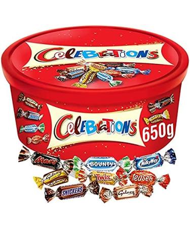Chocolate Tub Gifts includes Nuade Toffee Gift (Celebrations Chocolate Tub) - Buy Online on GoSupps.com