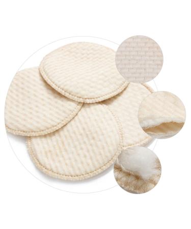 Toyvian 60 Pcs Nursing Pads - Heart Shaped Organic & Washable Breastfeeding Essentials - Buy Online on GoSupps.com