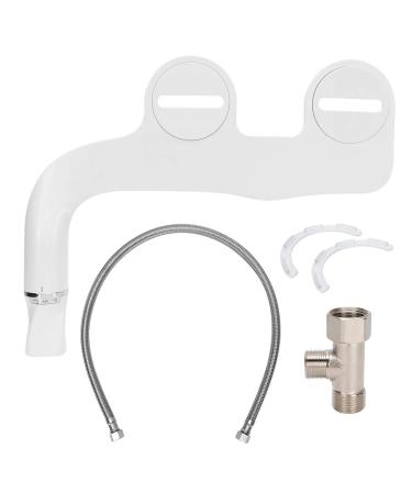 Non Electric Bidet G3/8 Non Electric Bathroom Bidet Toilet Seat Attachment Water Spray Double Nozzle