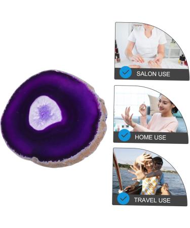 Healvian 120 Pieces Manicure Plate Nail Art Pallet for Mixing and Presenting Nails - Buy Online on GoSupps.com