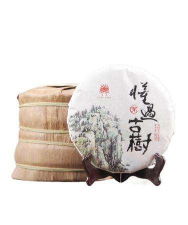 HQZM Lincang Mengku Dongguo Ruwe Puer Thee Yunnan Dongguo Oude Boomthee 357g Unieke Theebedel