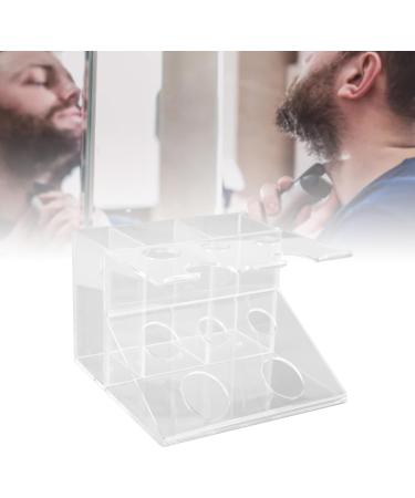 Hushui Acrylic Razor Organizer Stand | Stylish Bathroom Storage Holder for Razor Accessories - Buy Online on GoSupps.com