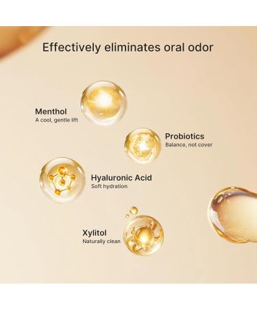 Electric Oral Spray - Probiotic Mouth Spray Fresh Breath Alcohol Free Breath Spray for Bad Breath Rechargeable Travel Size Various Flavors With 3 Flavors Cartridges Classic+3 Bombs Gold - Buy Online on GoSupps.com