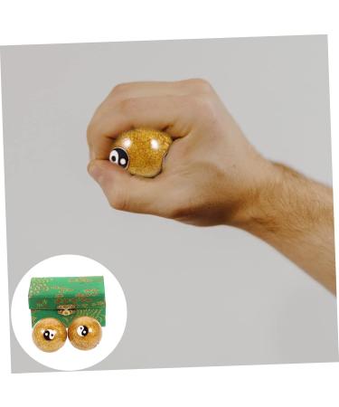 Solustre 8 STK Massage Globe & Hand Rolling Balls - Stress Relief Massage Devices for Adults - Metal Hand Massager Tool - Buy Online on GoSupps.com
