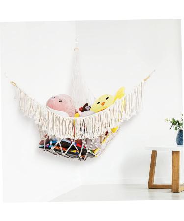 Beavorty 2-in-1 Yoga Ball Stand & Toy Organizer | Perfect Christmas Gift for Kids | Soft Plush Storage Hammock - Buy Online on GoSupps.com