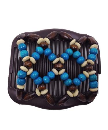 6 Pieces Pearl Hair Clips Magic Elastic Double Clips for DIY Hair Styling | Multifunctional Hair Combs & Holders - Buy Online on GoSupps.com