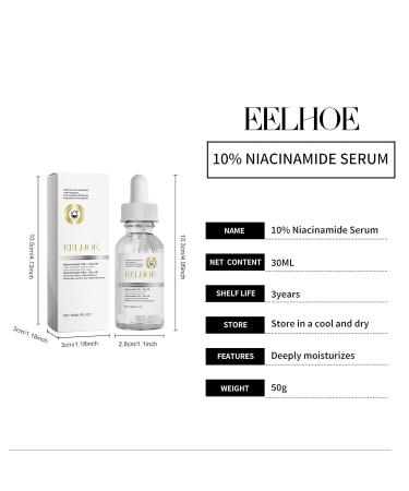 Niacinamide Serum 10% with 1% Zinc - Anti-Aging Face Serum for All Skin Types | Moisturizing 1FL.OZ - International Shipping Available - Buy Online on GoSupps.com