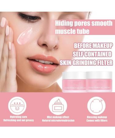 Heartpop Pore primer gel cream 2 pieces Pore Filling Gel Cream Pore Filling Gel Cream makeup base gel cream invisible pores pore filling hydration and oil control suitable for all skin types - Buy Online on GoSupps.com