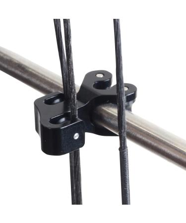 Aluminium Alloy Archery Compound Bow Cable Slide String Splitter Roller Glide - Black - Buy Online on GoSupps.com