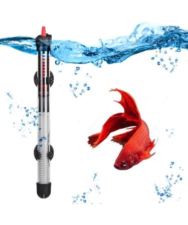 MODUODUO Aquarium Heater Submersible Betta Fish Tank Heater with Suction Cups Auto Thermostat Heater for Marine Saltwater and Freshwater (100W) - Buy Online on GoSupps.com