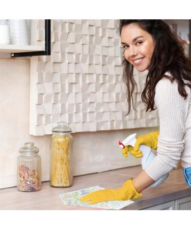 Dish Cloths Absorbent Friendly and Quick-Drying Cleaning Cloth Reusable Kitchen Rags Eco-Friendly Dish Towels Cellulose Dishcloths Flower Pattern 3 Pack(30 x 39CM) - Buy Online on GoSupps.com