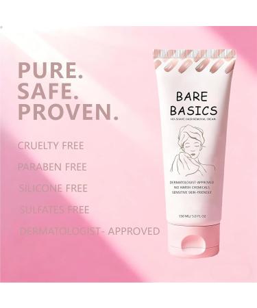 Hair Removal Cream 150 ml Soft Easy Without Shaving Hair Removal Cream for Men for the Body For Men Women Boys Girls Young Teenagers Bikini Intimate Areas Pubis Body Legs - Buy Online on GoSupps.com