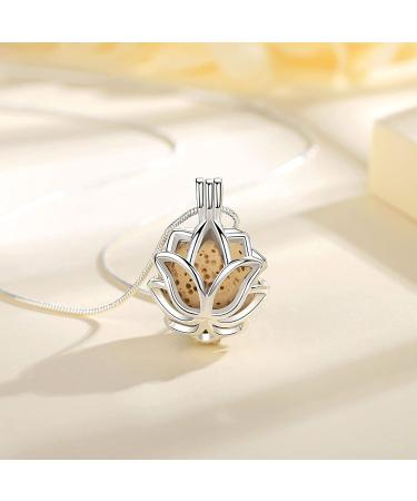 Infuseu Aromatherapy Necklace - Unique Vegan Essential Oil Jewelry for Women | 'I Miss You All the Time' Four-Pointed Star Gift - Buy Online on GoSupps.com