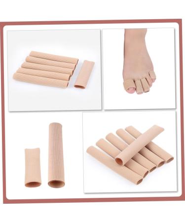 Healifty Silicone Gel Toe Tubes - 2pcs | Toe Finger Protector & High Heel Protectors | Small Toe Covers for Toe Care - Buy Online on GoSupps.com