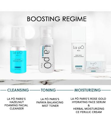 La p Paris Hazelnut Foaming Facial Cleanser | Moisturize & Hydrate All Skin Types | International Shipping Available - Buy Online on GoSupps.com