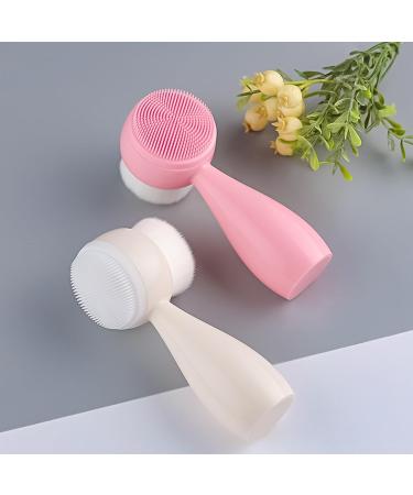 2 in 1 Manual Cleansing Brush Makeup Headband Facial Cleansing Brush Deep Clean Brush Hat for Women  - Buy Online on GoSupps.com
