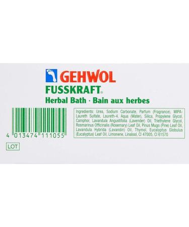 GEHWOL Herbal Bath | 14.1 oz | Soothing Foot Soak for Relaxation - Buy Online on GoSupps.com