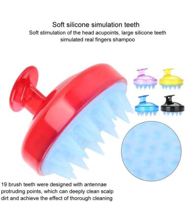 Boolavard Hair brush shampoo brush for scalp care red - Buy Online on GoSupps.com
