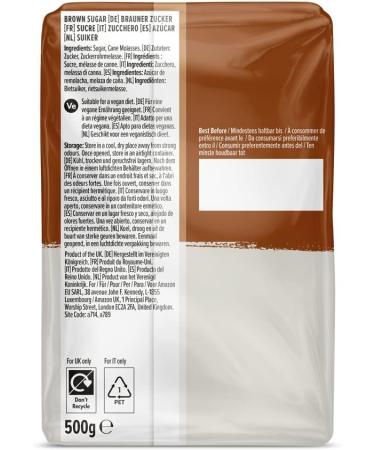 by Amazon Brown Sugar 500g - Buy Online on GoSupps.com