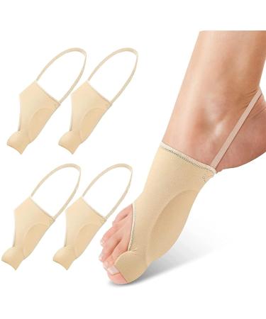 Puppy toe separator for overlapping toes orthopedic bale toe rail pain relief for large toe bales non-surgical toe bale corrector valgus toe smoothing Skin L