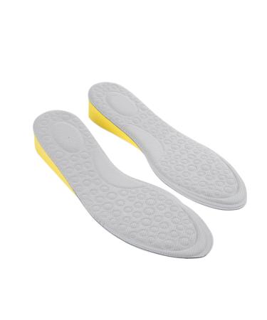 NOLITOY 1 Pair Taller Pad Shoe Inserts for Height Shoe Lift Insert Height Increase Elevator Shoe Soles Men Lifting Insole Invisible Heightening Insole 4d Height Increasing Shoes As Shown Size 14