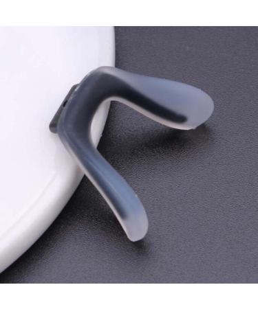 Replacement Metal Nasal Cushion Holder - 2 Black Pieces for Glasses | U-Shaped Silicone Nose Pads for Kids - Buy Online on GoSupps.com