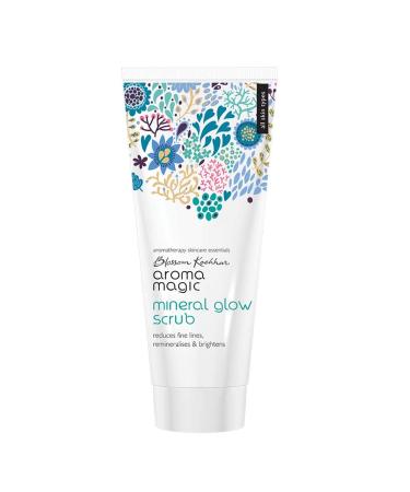 Aroma Magic Mineral Glow Face Scrub | Dead Skin Exfoliator | Deep Moisturizing Facial Scrub | Provides Soft Supple & Hydrated Skin | 6.76 Fl Oz (200ml)
