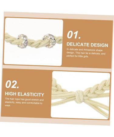 minkissy Girls Hair Ties Girl Hair Accessories Rhinestone Hair Clips Girls Hair Accessories Pearl Hair Clips Rhinestone Hair Band Scrunchies Hair Band Hair Holder Miss Elasticity Headgear - Buy Online on GoSupps.com