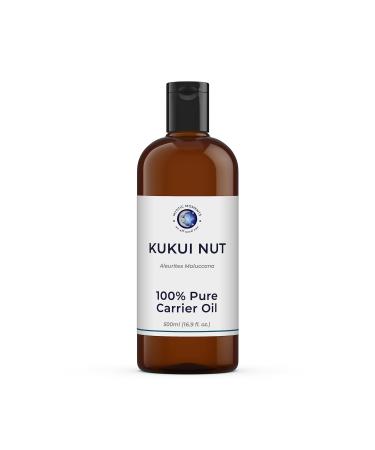 Mystic Moments |Kukuinuss carrier oil 1 liter - pure and natural oil Perfect for hair face nails aromatherapy massage and oil thinning vegan GVO free 1 l (1 Pack)