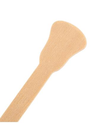 50 Piece Wooden Spatula Set - Eco-Friendly Wax Applicators for Face Masks & Hair Removal | Premium Quality Wooden Sticks - Buy Online on GoSupps.com