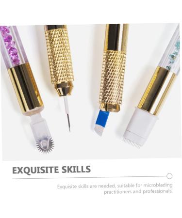 DOITOOL Embroidery Pencil Eyebrow Pencil Skin Pen Eyebrow Microblading Pen Korean Hand Pen 1 count (Pack of 1) Pink - Buy Online on GoSupps.com