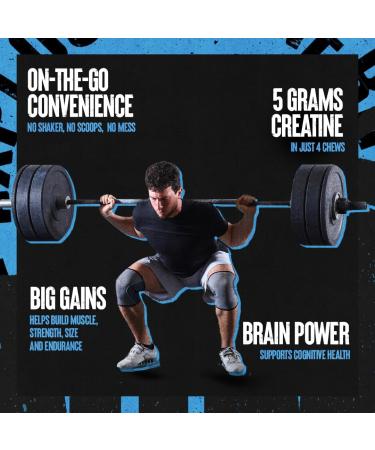 Animal Whey Isolate Whey Protein Powder Isolate Loaded for Post Workout and Recovery & Creatine Chews Tablets - Enhanced Creatine Monohydrate with AstraGin to Improve Absorption - Buy Online on GoSupps.com