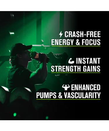 Jacked Factory Nitrosurge Max High Performance Pre Workout Powder - Pre Workout w/Nootropic Ingredients for Intense Focus Pumps & Energy (Electric Blue Raspberry 40sv & Cherry Bomb 40sv) - Buy Online on GoSupps.com