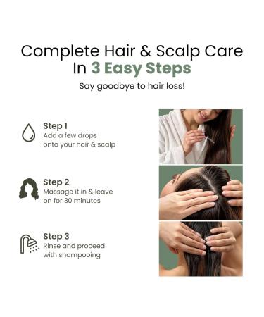 Buy Rosemary Organic Castor Oil & Hair Strengthening Oil for All Hair Types - Promotes Hair Growth | 30ml - Buy Online on GoSupps.com