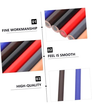 Balacoo 6pcs Eyebrow Pencil Lip Liner Set Waterproof Brow Pencil Peel- off Brow Pencil Women Makeup Pen Face - Buy Online on GoSupps.com