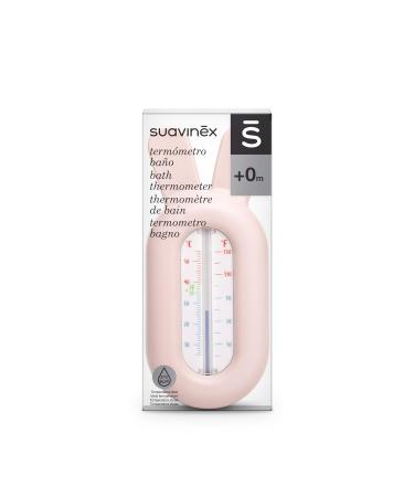 Buy Suavinex Baby Bath Thermometer - Mercury-Free Precise Water Thermometer with Color Scale Robust & Easy to Use - Dreams Pink - International Shipping Available - Buy Online on GoSupps.com